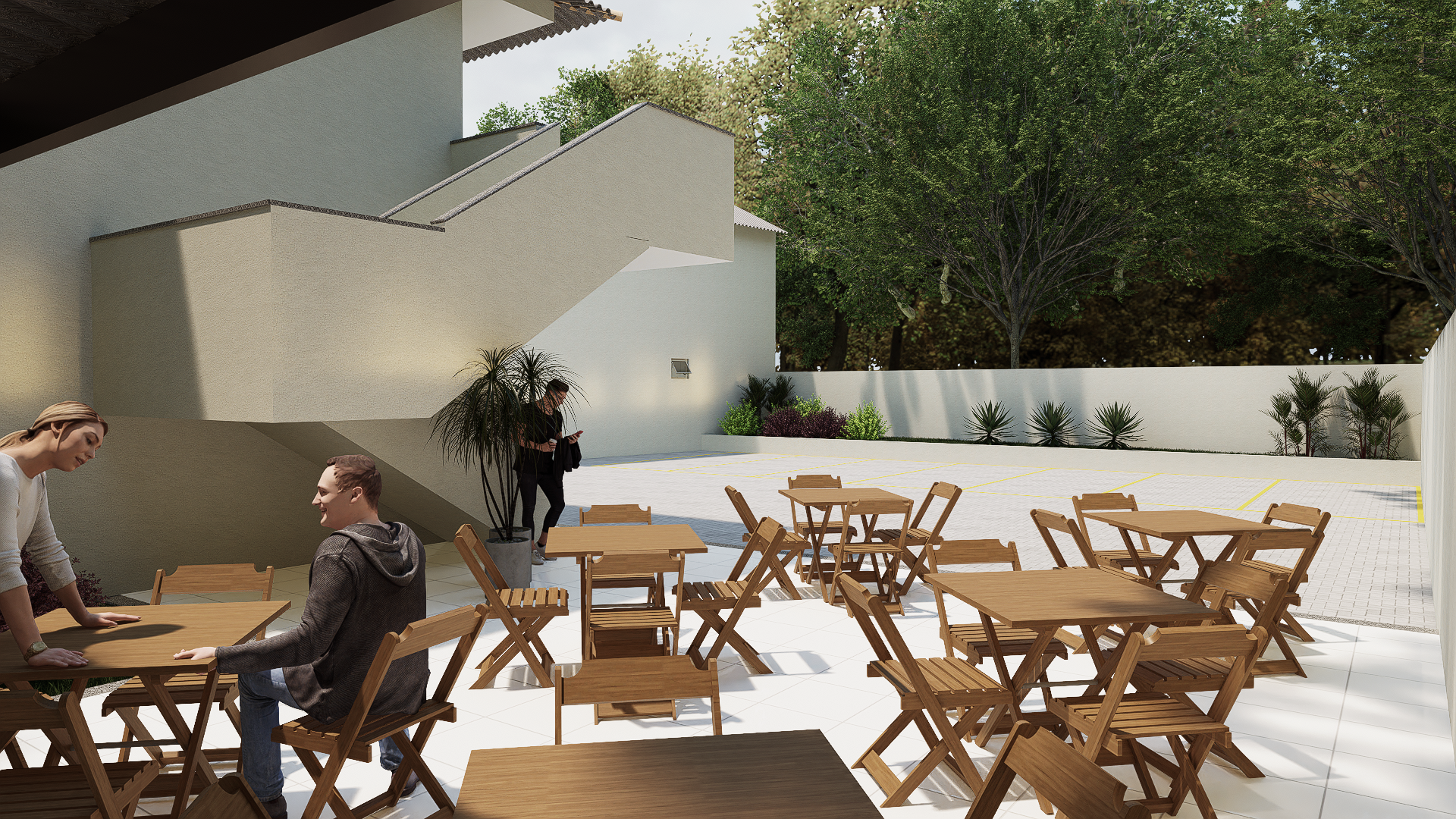 Residencial Vila Lemos - Churrasqueira Vista 2